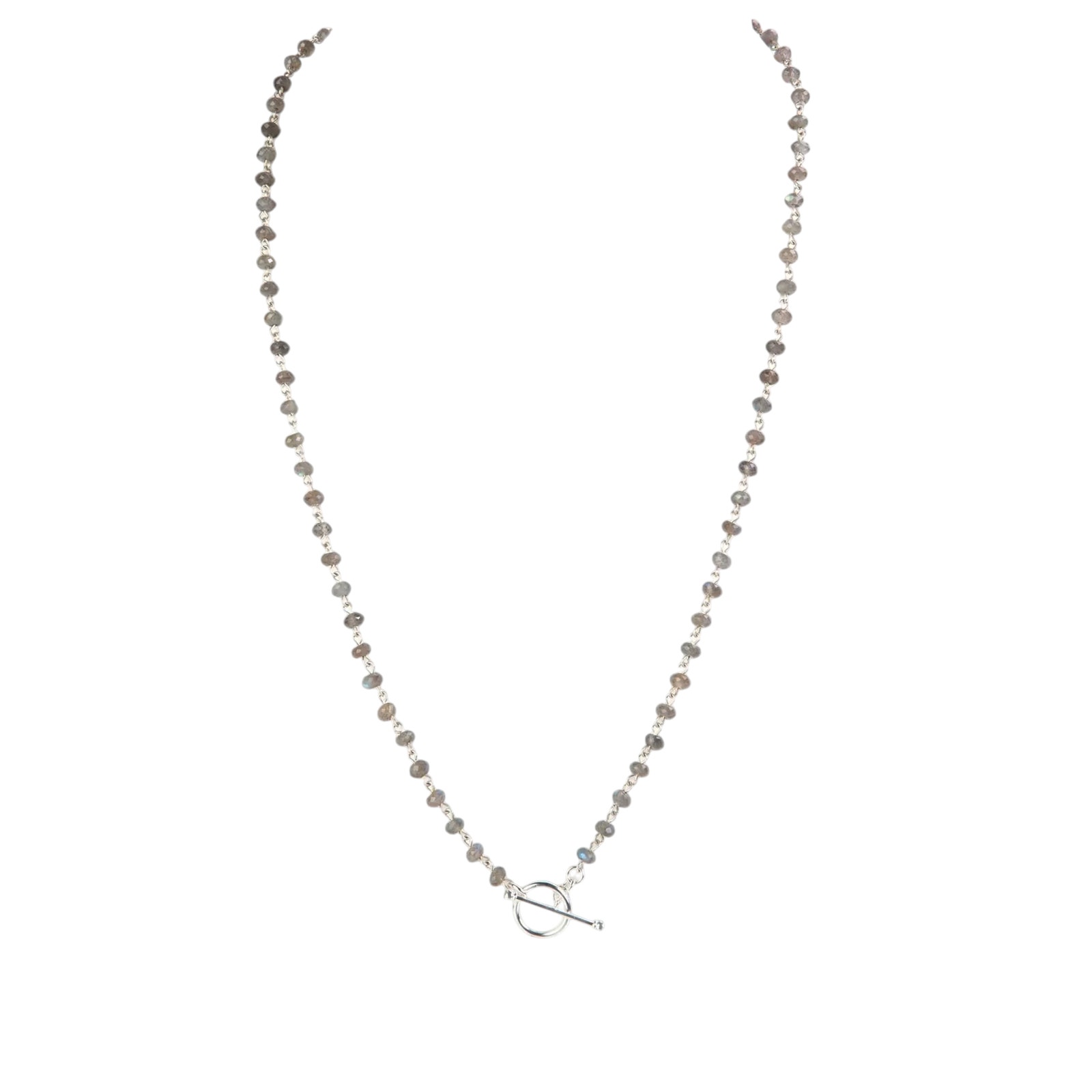 Virgins Saints & Angels Vsa Delfina 6mm Lux Labradorite & Silver